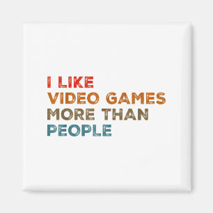 Íman Eu Gosto de Video Games Mais do Que Pessoas Gamer