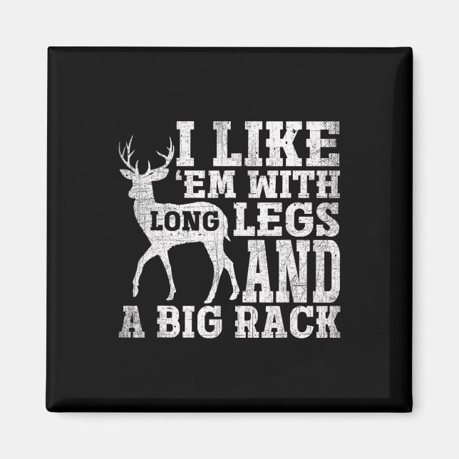 Íman Eu Gosto Deles Com Pernas Longas E Um Grande Veado (Frente)
