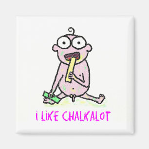 Íman Eu gosto do ímã de Chalkalot