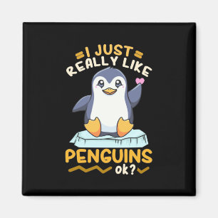 Íman Eu Gosto Muito De Pinguins