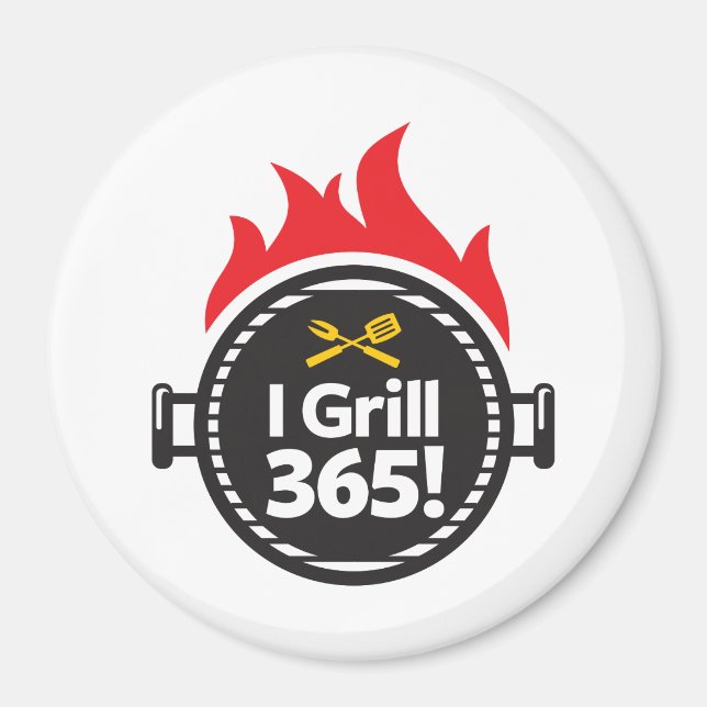 Íman Eu Grill 365! (Frente)