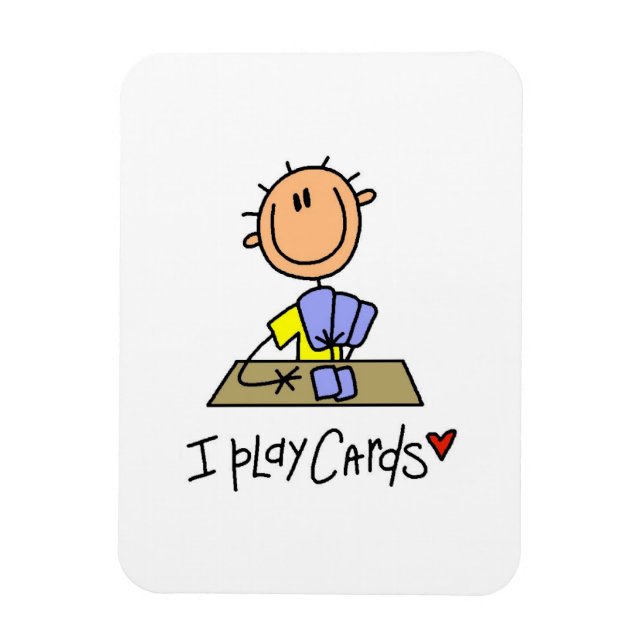Íman Eu Jogo Cartas (Vertical)