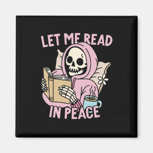 Íman Eu Leio Em Paz Fantasma Divertido Lendo Livro Dia