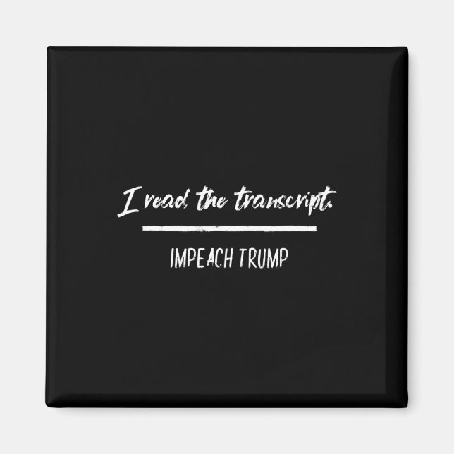 Íman Eu Li a Transcrição Impeça Trump Antitrump Demo (Frente)