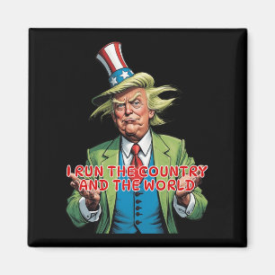 Íman Eu Lidero O País E O Mundo Engraçado.