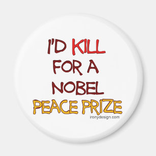 Íman Eu mataria para um prêmio de paz de Nobel