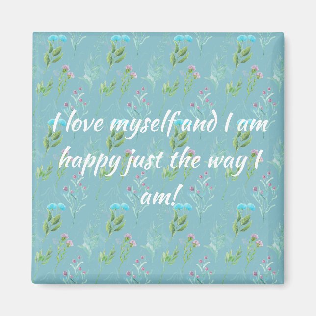 Íman Eu me amo. (Frente)