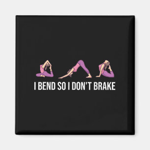 Íman Eu me dobro para que eu não brinque com a Yoga eng