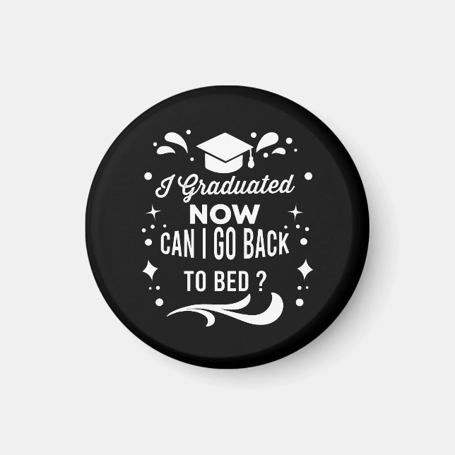 Íman Eu Me Formei Posso Voltar Para a Cama Agora Gradua (Frente)