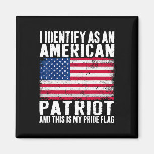 Íman Eu Me Identifico Como Um Patriota Americano Este É