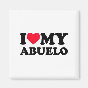 Íman Eu Meu Abuelo Coração Avô Família Tanque