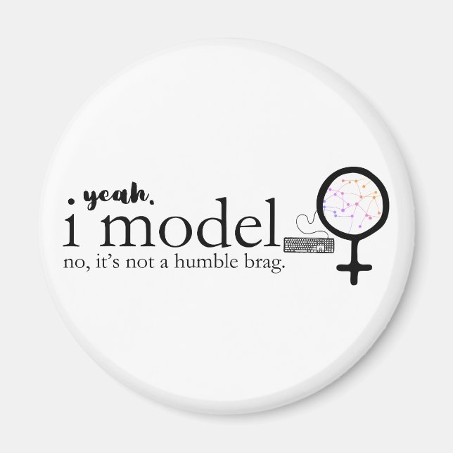 Íman Eu Modelo Mulheres Em Tecnologia (Frente)