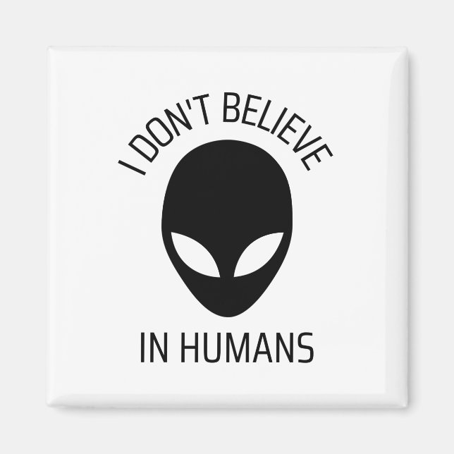 Íman Eu não acredito em humanos (Frente)