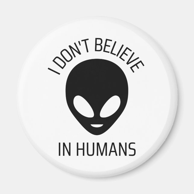 Íman Eu não acredito em humanos (Frente)
