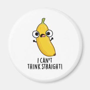 Íman Eu não consigo pensar em Hetero Fruta de banana