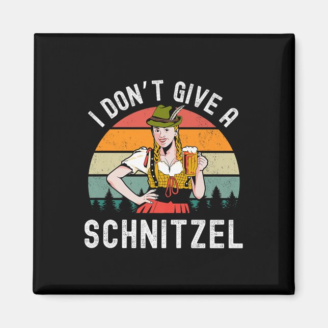 Íman Eu Não Dou Uma Cerveja Schnitzel Wurst Engraçado A (Frente)