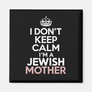 Íman Eu Não Fico Calma Sou Uma Mãe Judia Hanukkah