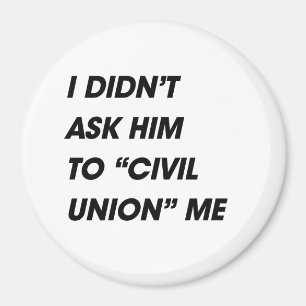 ÍMAN EU NÃO LHE ME PEDI À UNIÃO CIVIL