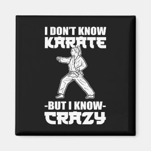 Íman Eu Não Sei Karate Mas Eu Sei Lutador de Karate Lou