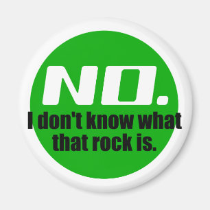 Íman Eu não sei o que essa rocha é (o verde)