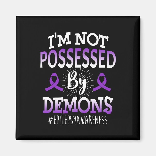 Íman Eu não sou a "Epilepsy Cancer Awarness" (Frente)
