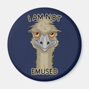 Íman Eu não sou chalaça engraçada do Emu de Emused
