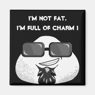 Íman EU NÃO SOU GORDO. Sou CHEIO DE CHARM!