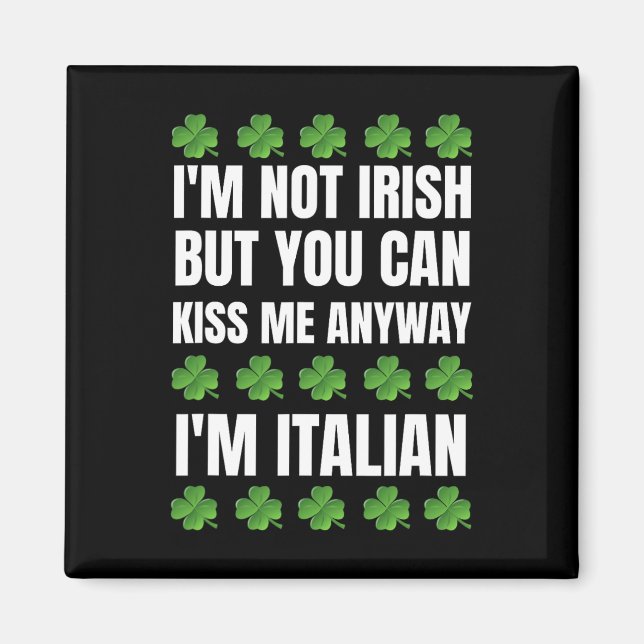 Íman Eu não sou irlandês Beija-me de qualquer forma Eng (Frente)