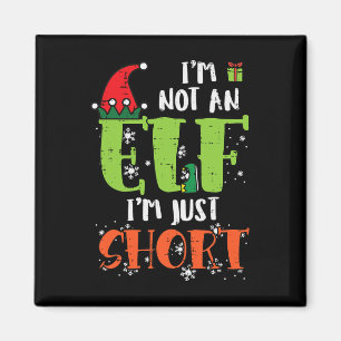 Íman Eu Não Sou Um Elf Apenas Homens De Natal Engraçado