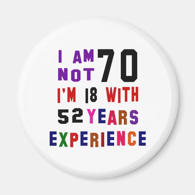 Íman Eu não tenho 70 (Frente)