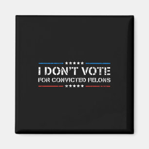 Íman Eu não voto em condenados Felons Anti-Trump