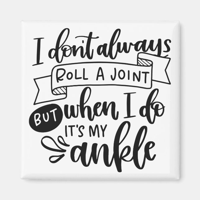 Íman Eu nem sempre faço uma articulação (Frente)