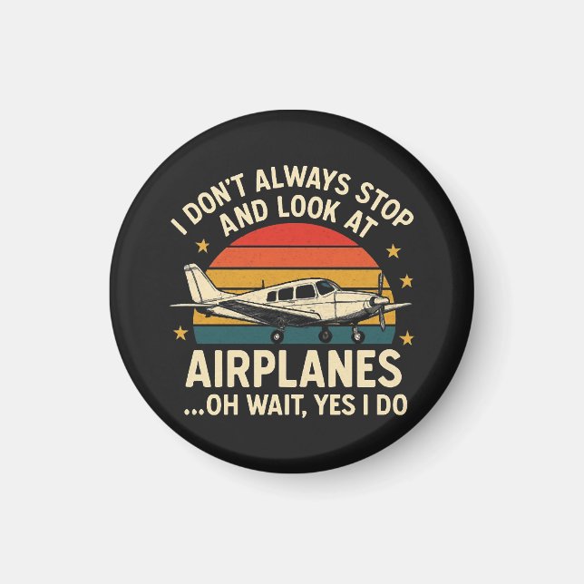 Íman Eu Nem Sempre Paro E Olho Para Aviões (Frente)