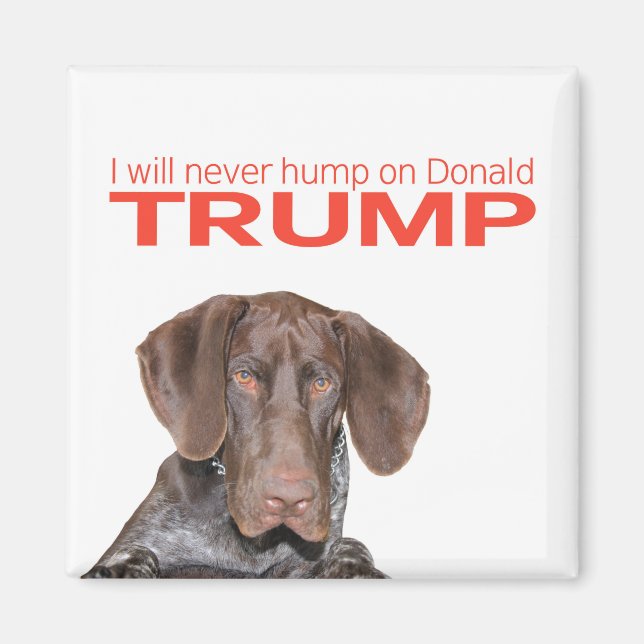 Íman Eu nunca vou bater no Donald Trump! (Frente)