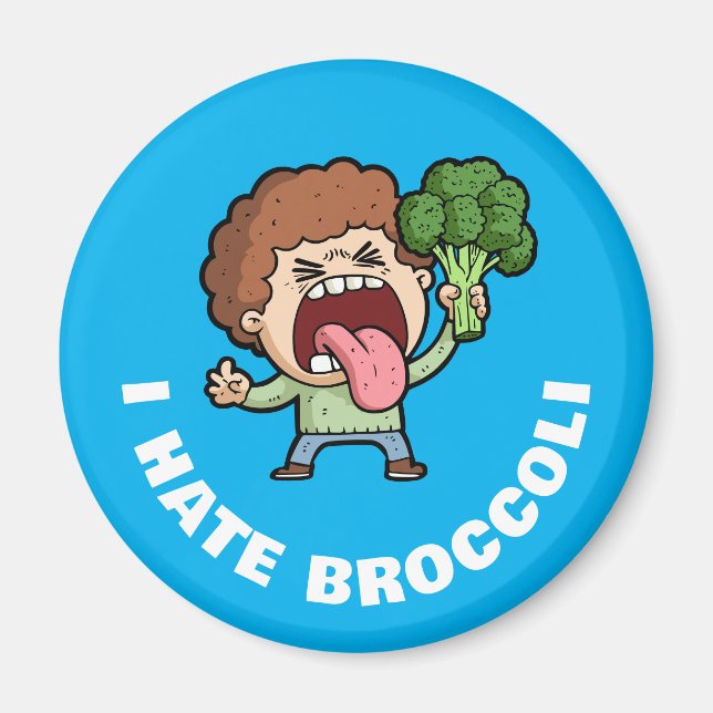 Íman Eu Odeio Broccoli (Frente)