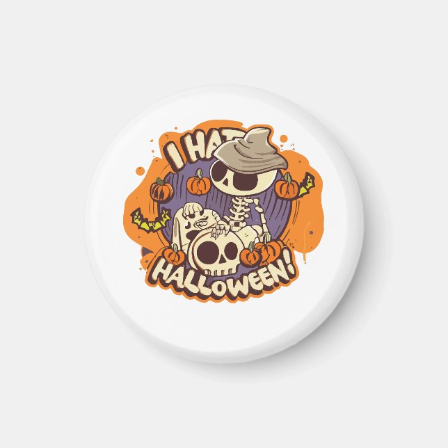 Íman eu odeio o halloween (Frente)
