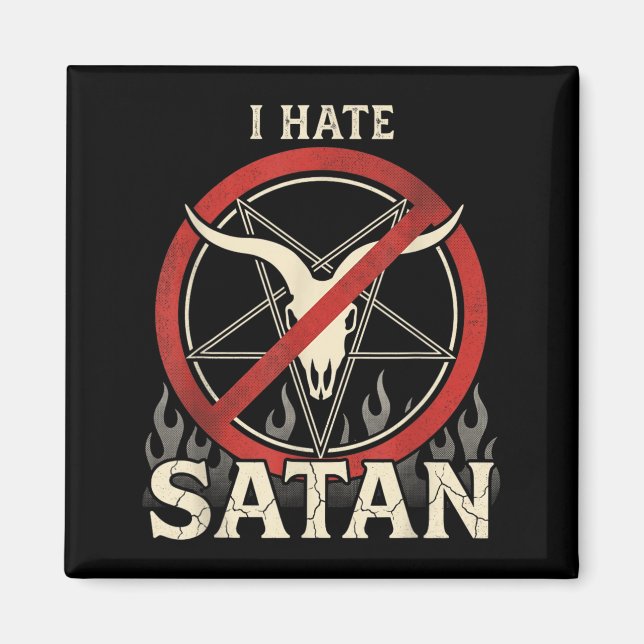 Íman Eu Odeio Satanás (Frente)