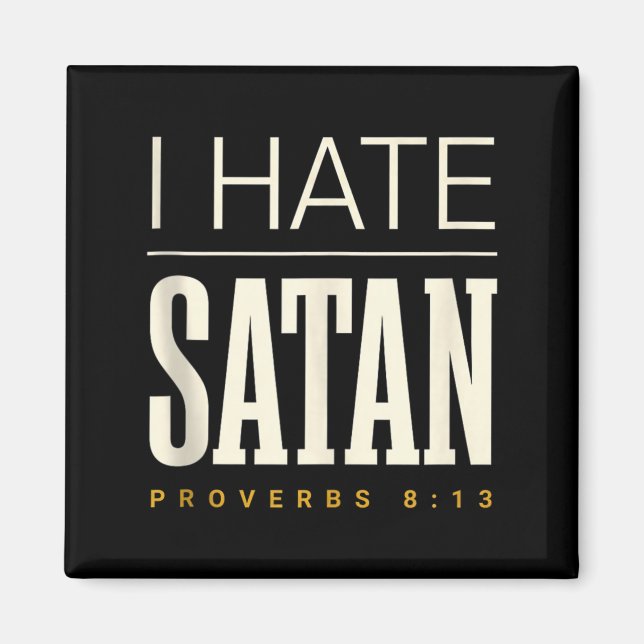 Íman Eu Odeio Satanás (Frente)