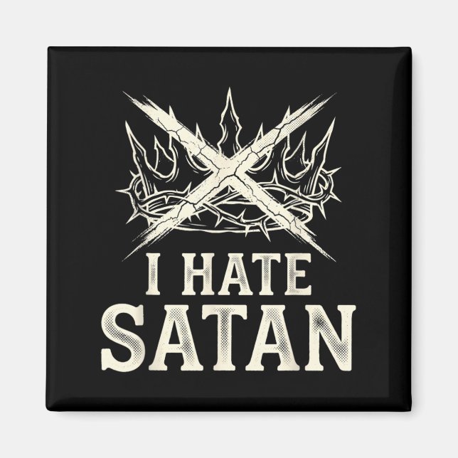 Íman Eu Odeio Satanás (Frente)