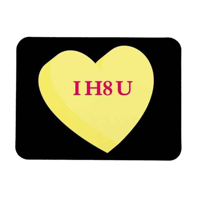 Íman Eu odeio você e Dia de os namorados também (Horizontal)