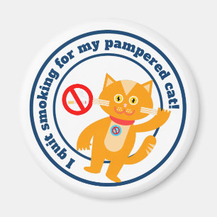 Íman Eu parei de fumar pelo meu gato