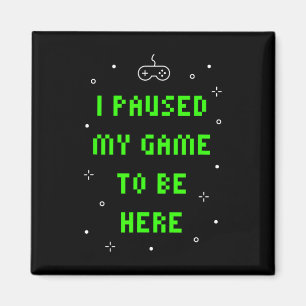 Íman Eu Pausar Meu Jogo Para Estar Aqui Vídeo Engraçado