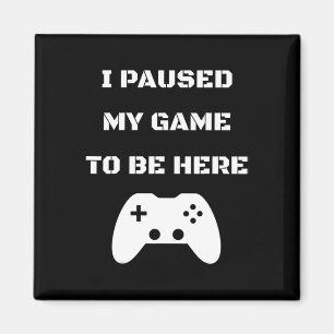 Íman Eu Pausar Meu Jogo Para Estar Aqui Vídeo Jogador 1
