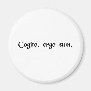 Íman Eu penso, conseqüentemente mim Am.