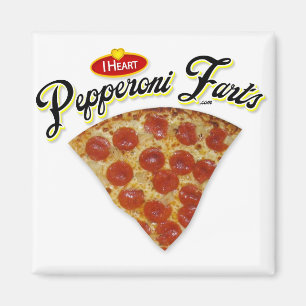 Íman Eu Pepperoni do coração Farts