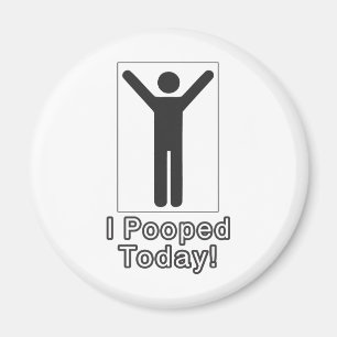 Íman Eu pooped hoje