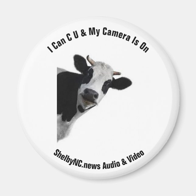 Íman Eu Posso C E Minha Câmera Está No Magnet (Frente)