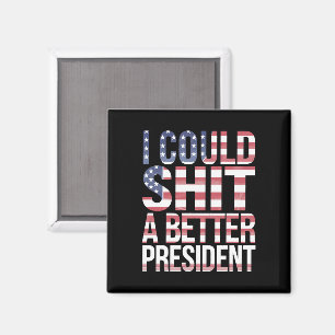 Íman Eu Posso Camiseta Um Presidente Melhor Anti Trump