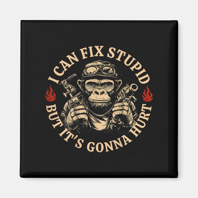 Íman Eu posso consertar o Stud, mas vai doer o macaco e (Frente)