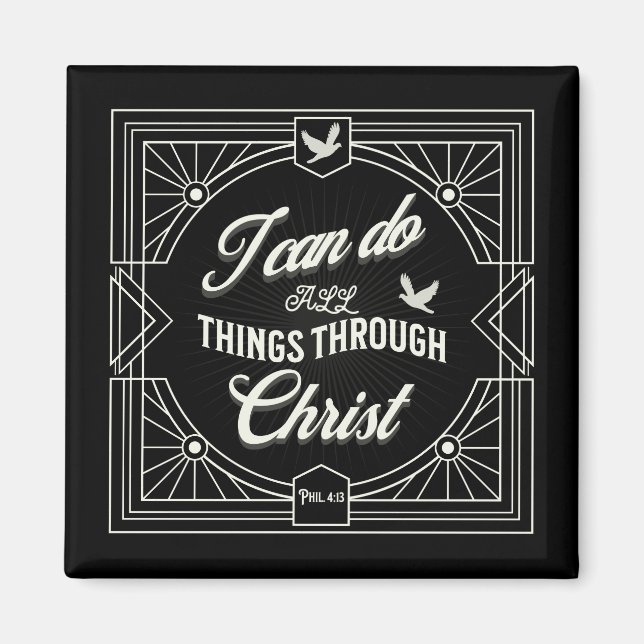 Íman Eu posso fazer tudo através do Cristo (Frente)